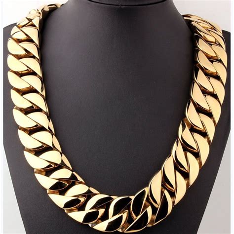 gold chains that look real